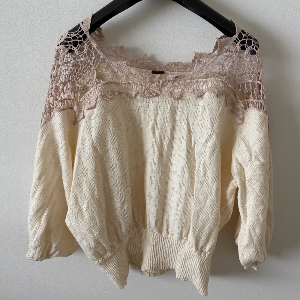 Free people knit shirt
